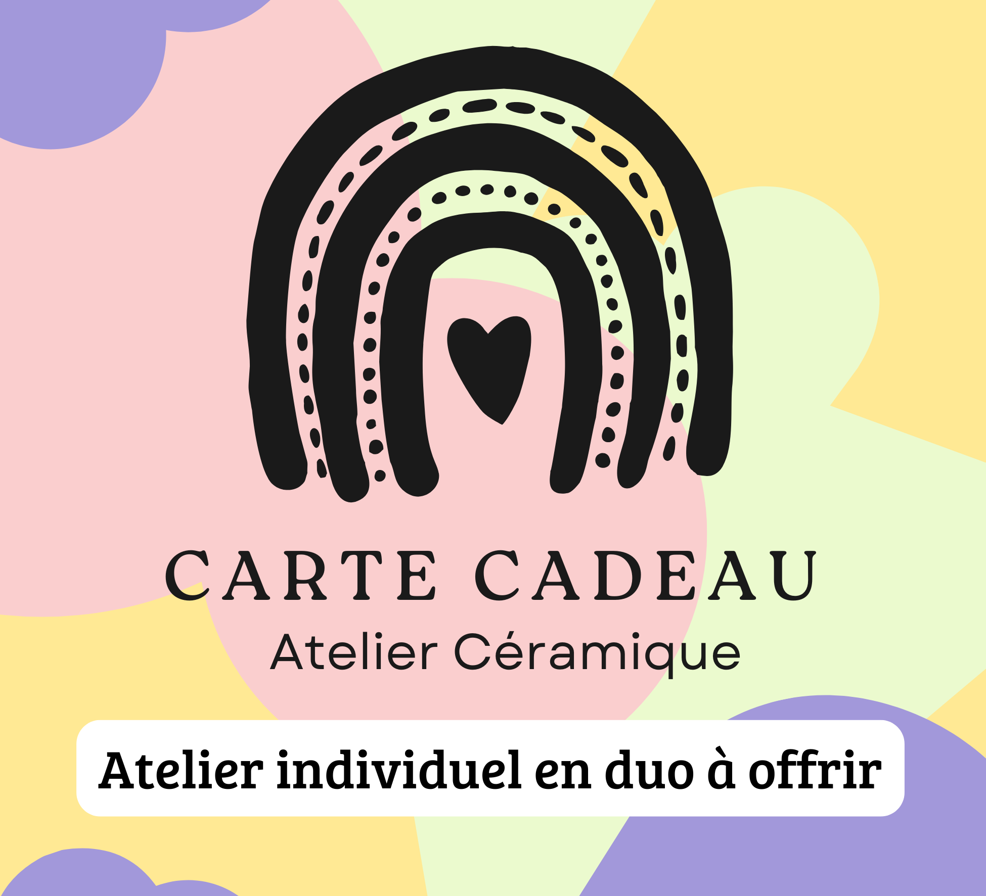 carte cadeau atelier en duo à offrir
