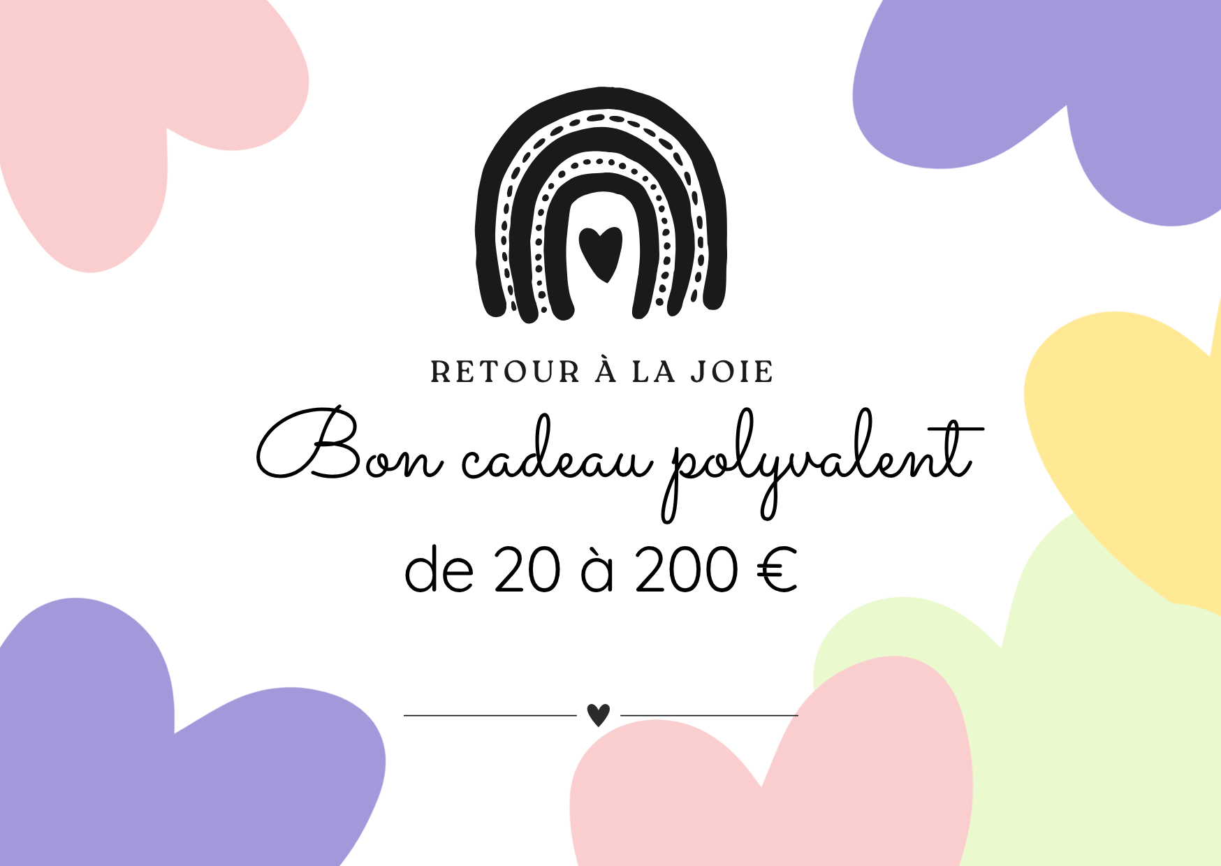 đ Bon cadeau polyvalent â CrĂ©ations, ou atelier, ou cours ou cafĂ© cĂ©ramique au choix chez Retour Ă la joie